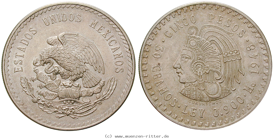 Klicken Sie auf das Bild um es auf Ihrem Rechner zu speichern mexiko-vereinigte-staaten-5-pesos/14457.jpg