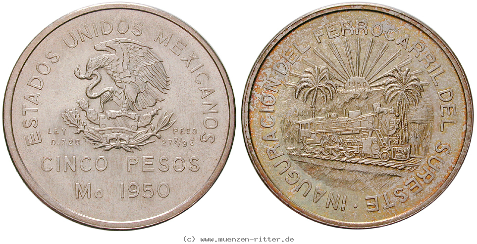 Klicken Sie auf das Bild um es auf Ihrem Rechner zu speichern mexiko-vereinigte-staaten-5-pesos/14458.jpg