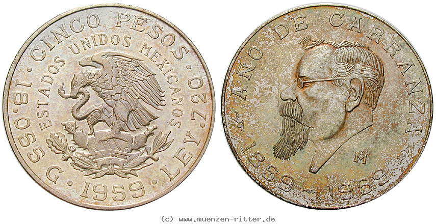 Klicken Sie auf das Bild um es auf Ihrem Rechner zu speichern mexiko-vereinigte-staaten-5-pesos/14465.jpg