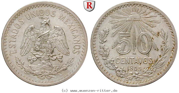 Klicken Sie auf das Bild um es auf Ihrem Rechner zu speichern mexiko-vereinigte-staaten-50-centavos/14479.jpg