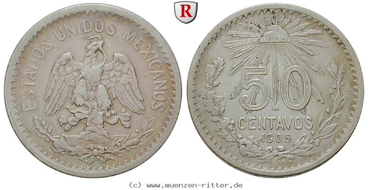 Klicken Sie auf das Bild um es auf Ihrem Rechner zu speichern mexiko-vereinigte-staaten-50-centavos/14480.jpg