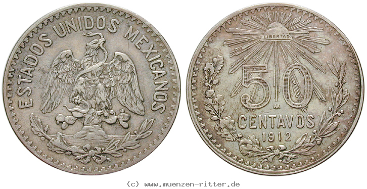 Klicken Sie auf das Bild um es auf Ihrem Rechner zu speichern mexiko-vereinigte-staaten-50-centavos/14484.jpg