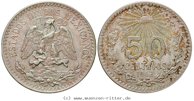 Klicken Sie auf das Bild um es auf Ihrem Rechner zu speichern mexiko-vereinigte-staaten-50-centavos/14501.jpg