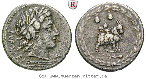 Klicken Sie auf das Bild um es auf Ihrem Rechner zu speichern mn-fonteius-denar/82147.jpg
