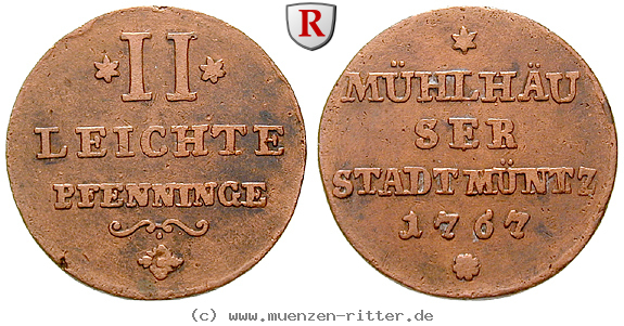 Klicken Sie auf das Bild um es auf Ihrem Rechner zu speichern muehlhausen-stadt-in-thueringen-2-pfennig/39213.jpg