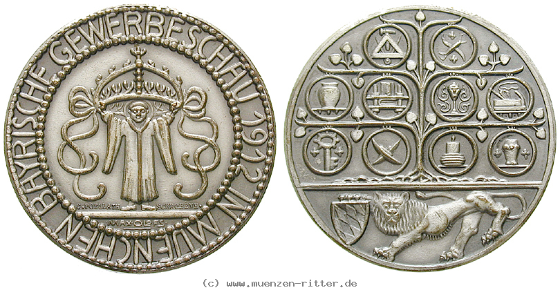 muenchen-stadt-bronzemedaille-versilbert/45900.jpg
