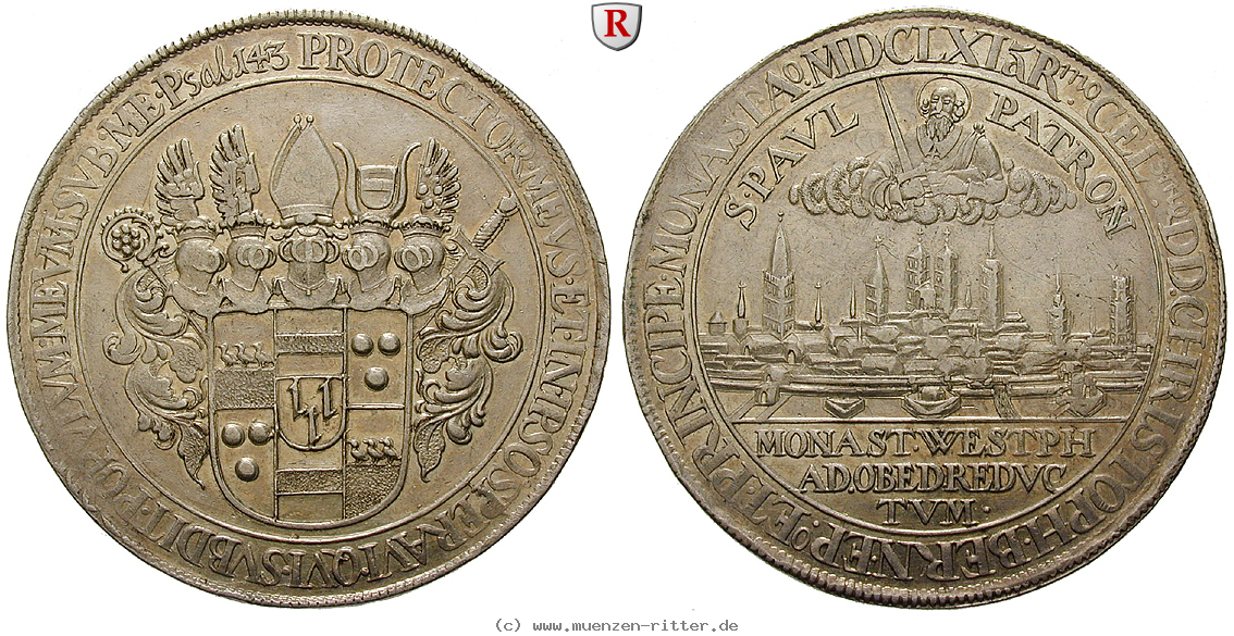Klicken Sie auf das Bild um es auf Ihrem Rechner zu speichern muenster-bistum-christoph-bernhard-von-galen-reichstaler/36039.jpg