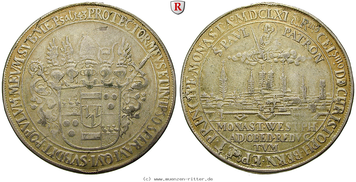 Klicken Sie auf das Bild um es auf Ihrem Rechner zu speichern muenster-bistum-christoph-bernhard-von-galen-reichstaler/93060.jpg