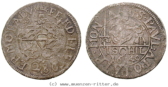 Klicken Sie auf das Bild um es auf Ihrem Rechner zu speichern muenster-bistum-ferdinand-von-bayern-schilling/19455.jpg