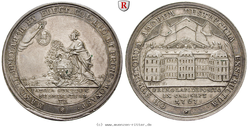 Klicken Sie auf das Bild um es auf Ihrem Rechner zu speichern muenster-bistum-maximilian-friedrich-von-koenigsegg-silbermedaille/75792.jpg