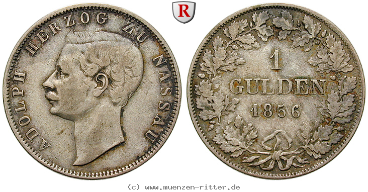 Klicken Sie auf das Bild um es auf Ihrem Rechner zu speichern nassau-adolph-gulden/90663.jpg