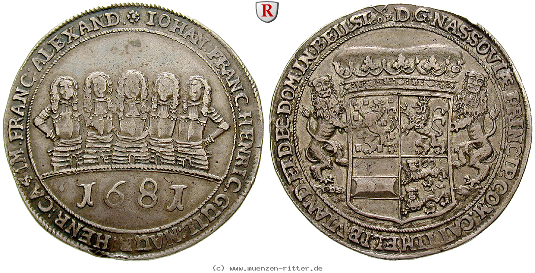 Klicken Sie auf das Bild um es auf Ihrem Rechner zu speichern nassau-johann-franz-heinrich-wilhelm-moritz-heinrich-casimir-und-franz-alexander-reichstaler/51752.jpg
