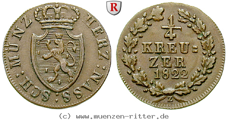 nassau-wilhelm-1-4-kreuzer/48471.jpg