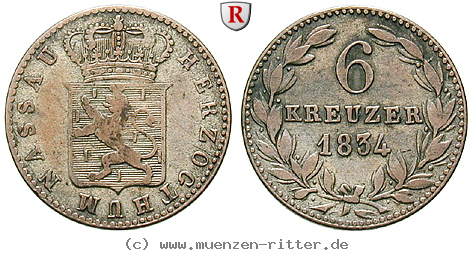 nassau-wilhelm-6-kreuzer/86101.jpg