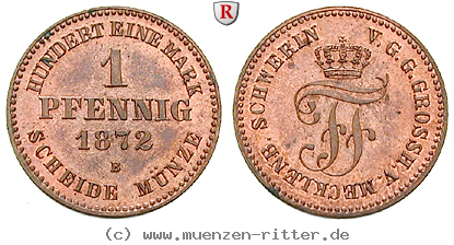 Klicken Sie auf das Bild um es auf Ihrem Rechner zu speichern nebengebiete-friedrich-franz-ii-1-pfennig/11785.jpg