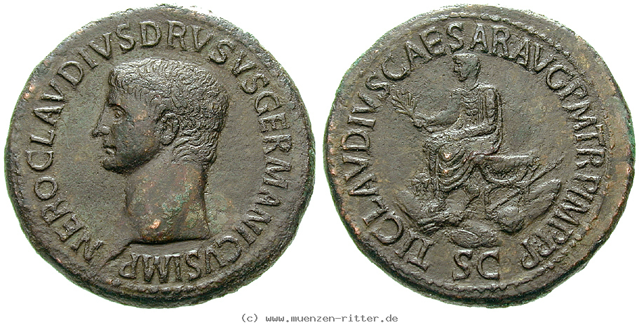 Klicken Sie auf das Bild um es auf Ihrem Rechner zu speichern nero-claudius-drusus-vater-des-claudius-sesterz/39914.jpg