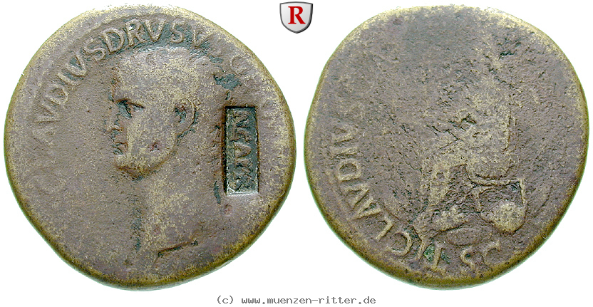 Klicken Sie auf das Bild um es auf Ihrem Rechner zu speichern nero-claudius-drusus-vater-des-claudius-sesterz/46492.jpg