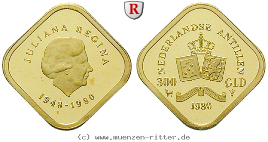 Klicken Sie auf das Bild um es auf Ihrem Rechner zu speichern niederlaendische-antillen-juliana-300-gulden/ag9250.jpg
