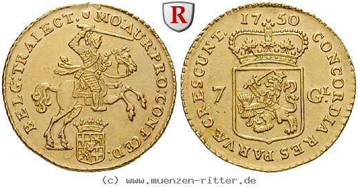 Klicken Sie auf das Bild um es auf Ihrem Rechner zu speichern niederlande-7-gulden-1-2-goldener-reiter/20187.jpg