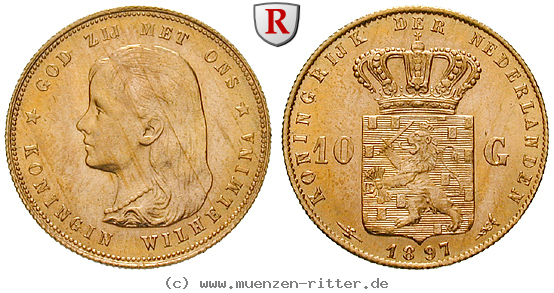 Klicken Sie auf das Bild um es auf Ihrem Rechner zu speichern niederlande-wilhelmina-i-10-gulden/29200.jpg