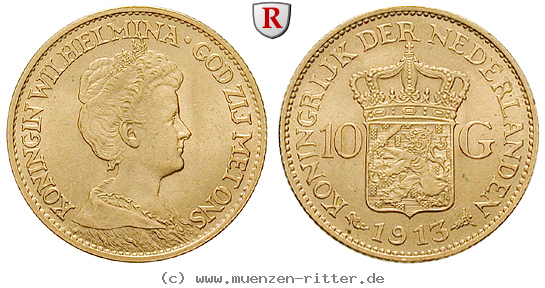 Klicken Sie auf das Bild um es auf Ihrem Rechner zu speichern niederlande-wilhelmina-i-10-gulden/69452.jpg