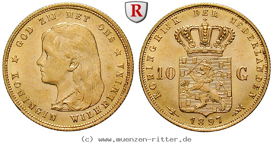 Klicken Sie auf das Bild um es auf Ihrem Rechner zu speichern niederlande-wilhelmina-i-10-gulden/88730.jpg