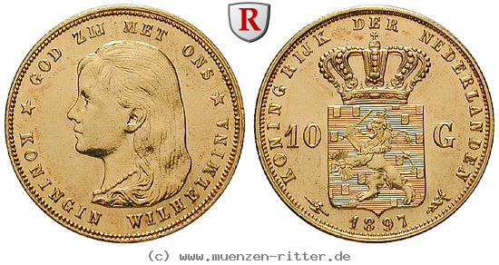 Klicken Sie auf das Bild um es auf Ihrem Rechner zu speichern niederlande-wilhelmina-i-10-gulden/89528.jpg