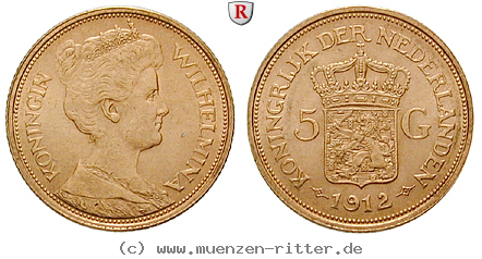 Klicken Sie auf das Bild um es auf Ihrem Rechner zu speichern niederlande-wilhelmina-i-5-gulden/27384.jpg