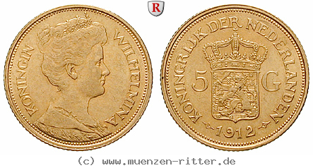 Klicken Sie auf das Bild um es auf Ihrem Rechner zu speichern niederlande-wilhelmina-i-5-gulden/55599.jpg