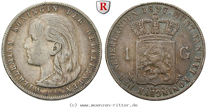 Klicken Sie auf das Bild um es auf Ihrem Rechner zu speichern niederlande-wilhelmina-i-gulden/11942.jpg