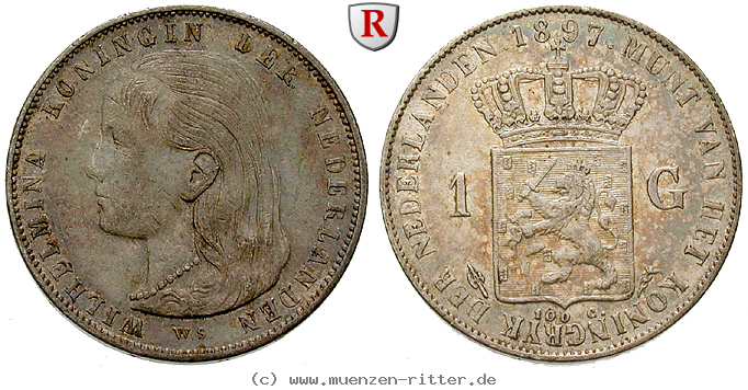 Klicken Sie auf das Bild um es auf Ihrem Rechner zu speichern niederlande-wilhelmina-i-gulden/47519.jpg