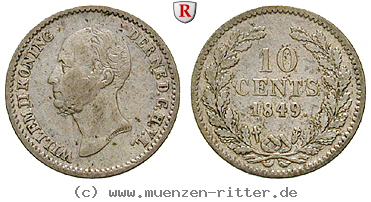 Klicken Sie auf das Bild um es auf Ihrem Rechner zu speichern niederlande-willem-ii-10-cents/ag9348.jpg