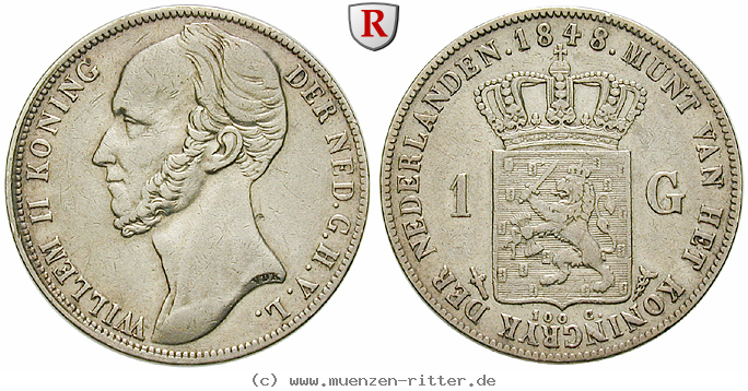 Klicken Sie auf das Bild um es auf Ihrem Rechner zu speichern niederlande-willem-ii-gulden/55443.jpg