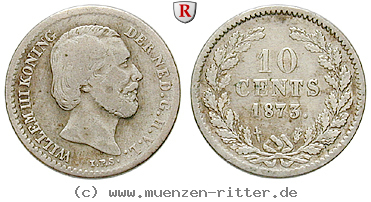 Klicken Sie auf das Bild um es auf Ihrem Rechner zu speichern niederlande-willem-iii-10-cents/52975.jpg