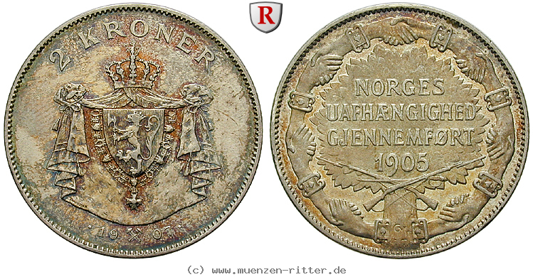Klicken Sie auf das Bild um es auf Ihrem Rechner zu speichern norwegen-haakon-vii-2-kroner/103244.jpg