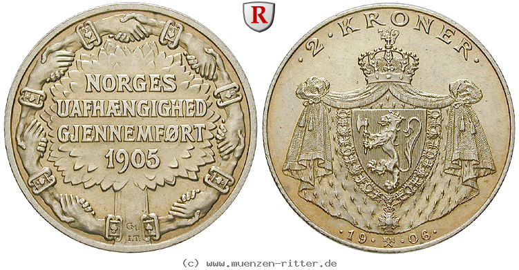 Klicken Sie auf das Bild um es auf Ihrem Rechner zu speichern norwegen-haakon-vii-2-kroner/46408.jpg