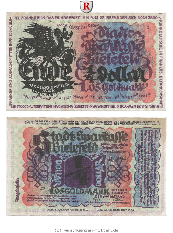 Klicken Sie auf das Bild um es auf Ihrem Rechner zu speichern notgeld-der-besonderen-art-1-05-goldmark-1-4-dollar/81341.jpg