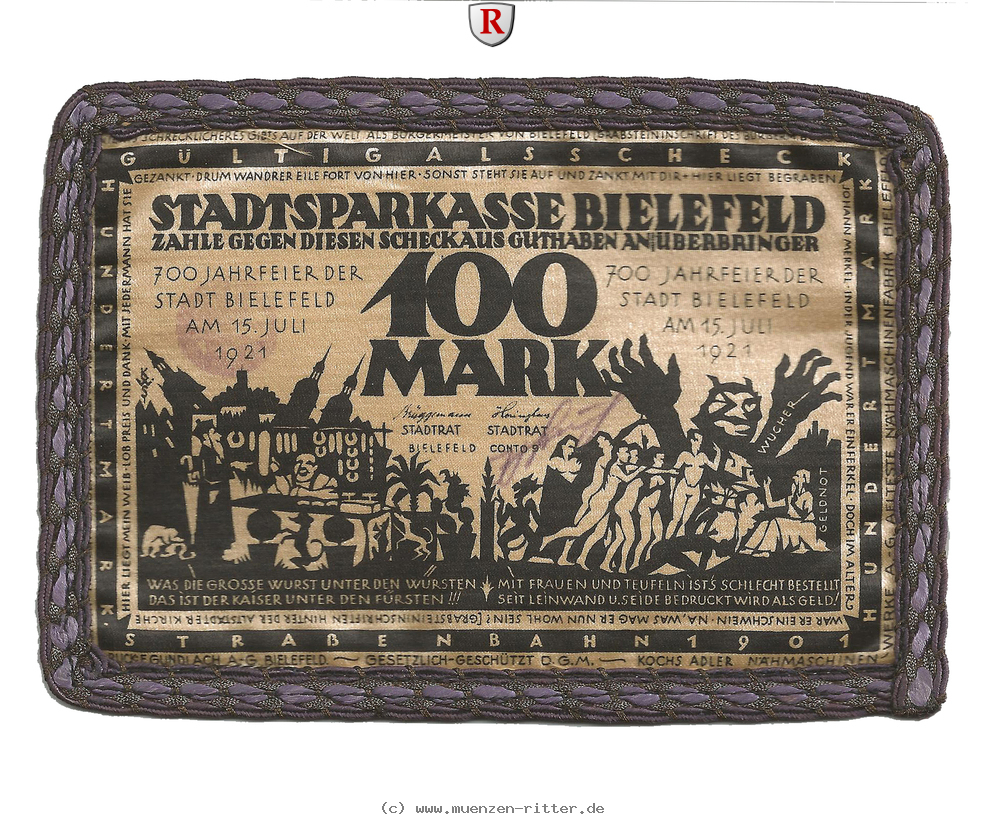 Klicken Sie auf das Bild um es auf Ihrem Rechner zu speichern notgeld-der-besonderen-art-100-mark/81382.jpg