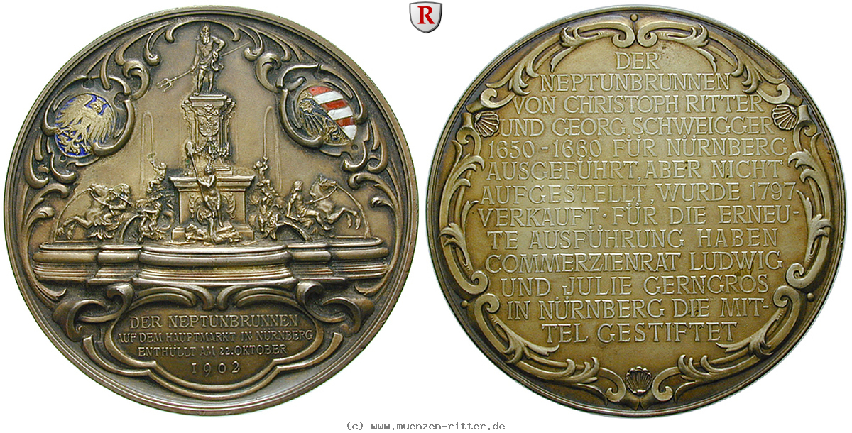 Klicken Sie auf das Bild um es auf Ihrem Rechner zu speichern nuernberg-stadt-silbermedaille/50834.jpg