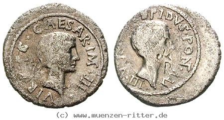 Klicken Sie auf das Bild um es auf Ihrem Rechner zu speichern octavian-und-lepidus-denar/21042.jpg
