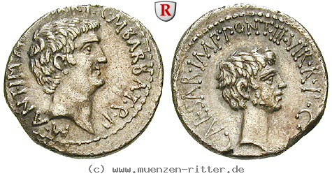 octavian-und-marcus-antonius-denar/44664.jpg