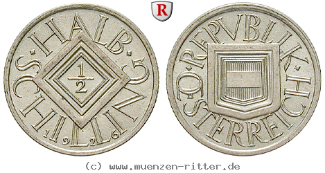 Klicken Sie auf das Bild um es auf Ihrem Rechner zu speichern oesterreich-1-republik-1-2-schilling/42428.jpg