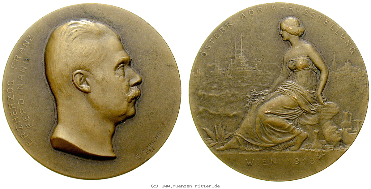 oesterreich-kaiserreich-erzherzog-franz-ferdinand-messingmedaille/48291.jpg