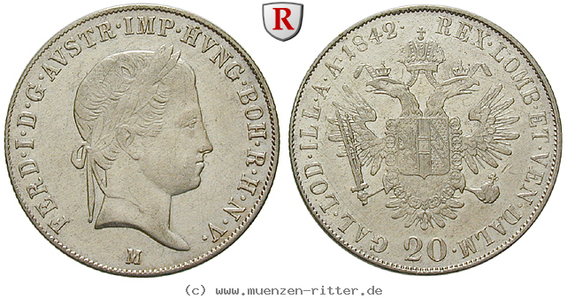 Klicken Sie auf das Bild um es auf Ihrem Rechner zu speichern oesterreich-kaiserreich-ferdinand-i-20-kreuzer/61154.jpg