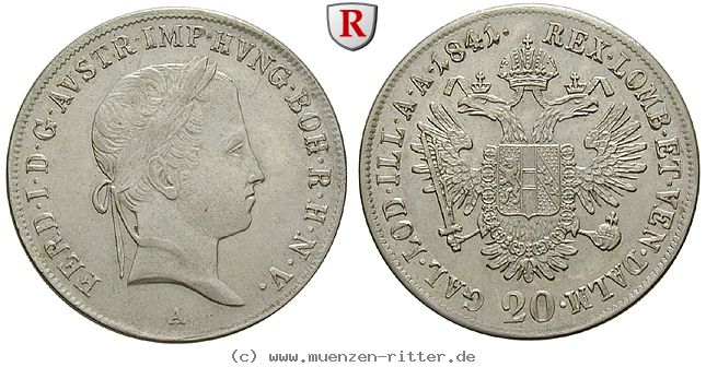 oesterreich-kaiserreich-ferdinand-i-20-kreuzer/85667.jpg