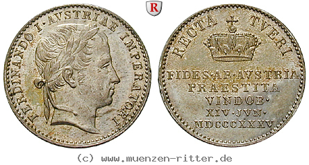 Klicken Sie auf das Bild um es auf Ihrem Rechner zu speichern oesterreich-kaiserreich-ferdinand-i-jeton/62463.jpg
