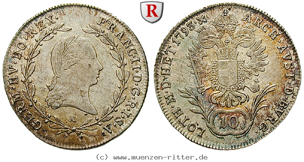 Klicken Sie auf das Bild um es auf Ihrem Rechner zu speichern oesterreich-kaiserreich-franz-ii--i--10-kreuzer/39300.jpg
