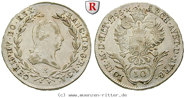 Klicken Sie auf das Bild um es auf Ihrem Rechner zu speichern oesterreich-kaiserreich-franz-ii--i--10-kreuzer/61093.jpg