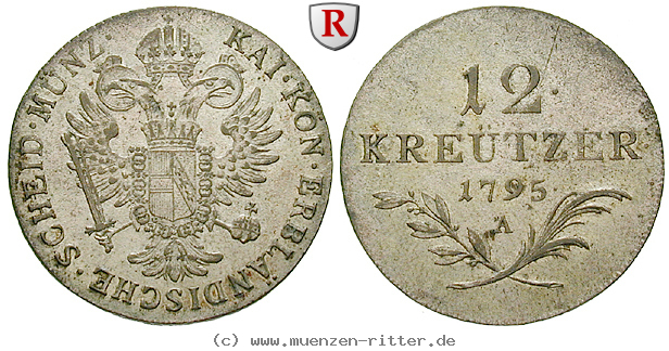 Klicken Sie auf das Bild um es auf Ihrem Rechner zu speichern oesterreich-kaiserreich-franz-ii--i--12-kreuzer/35456.jpg