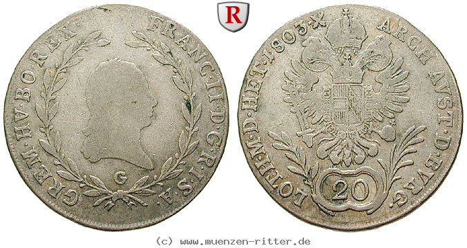 Klicken Sie auf das Bild um es auf Ihrem Rechner zu speichern oesterreich-kaiserreich-franz-ii--i--20-kreuzer/46321.jpg